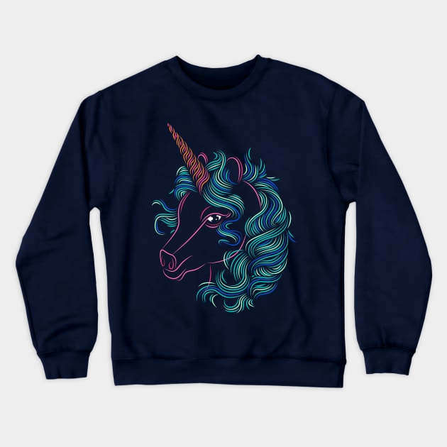 Patrick Seymour • Unicorn Crewneck Sweatshirt by PatrickSeymour